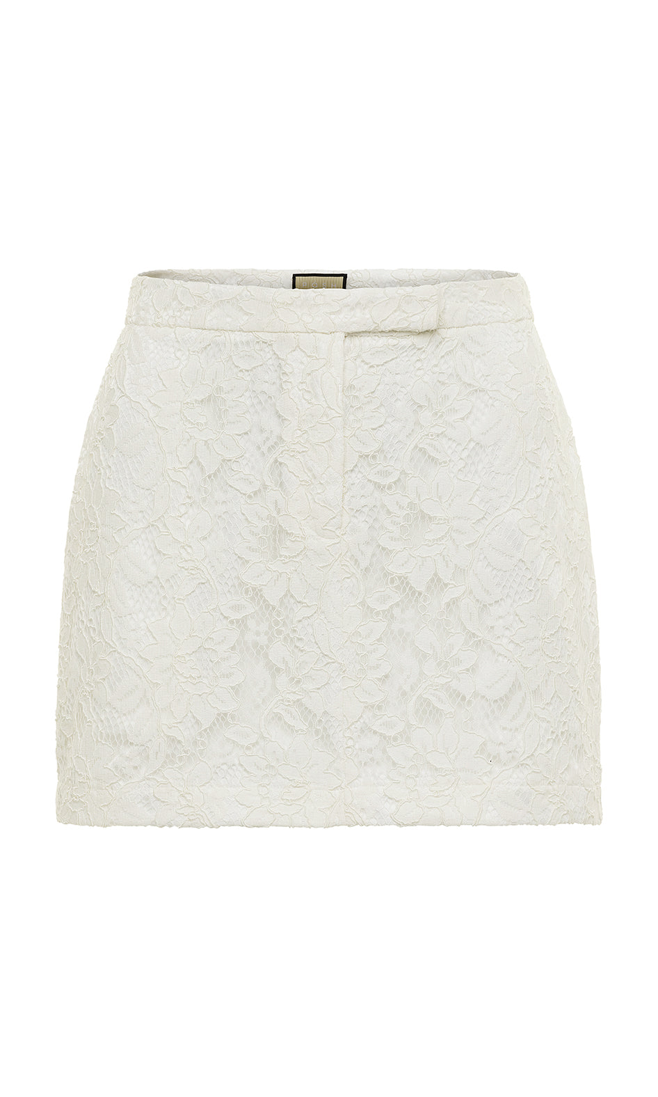 White lace 2024 pencil mini skirt